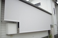 Fixed Outlook Mesh Blind